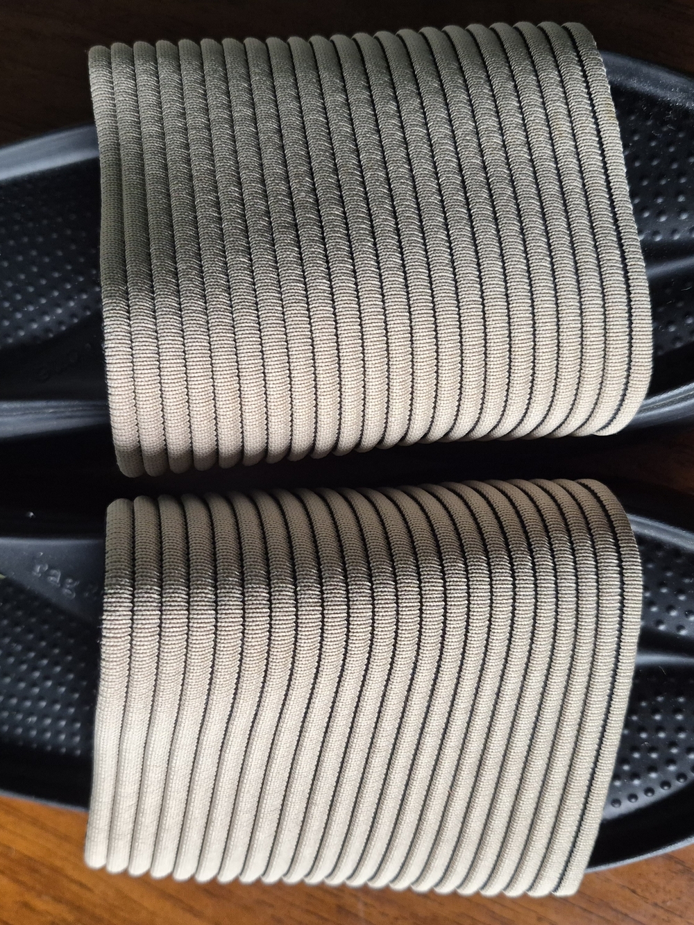 rag & bone Black Brixley Knit Slide Sandals - Picture 2 of 5